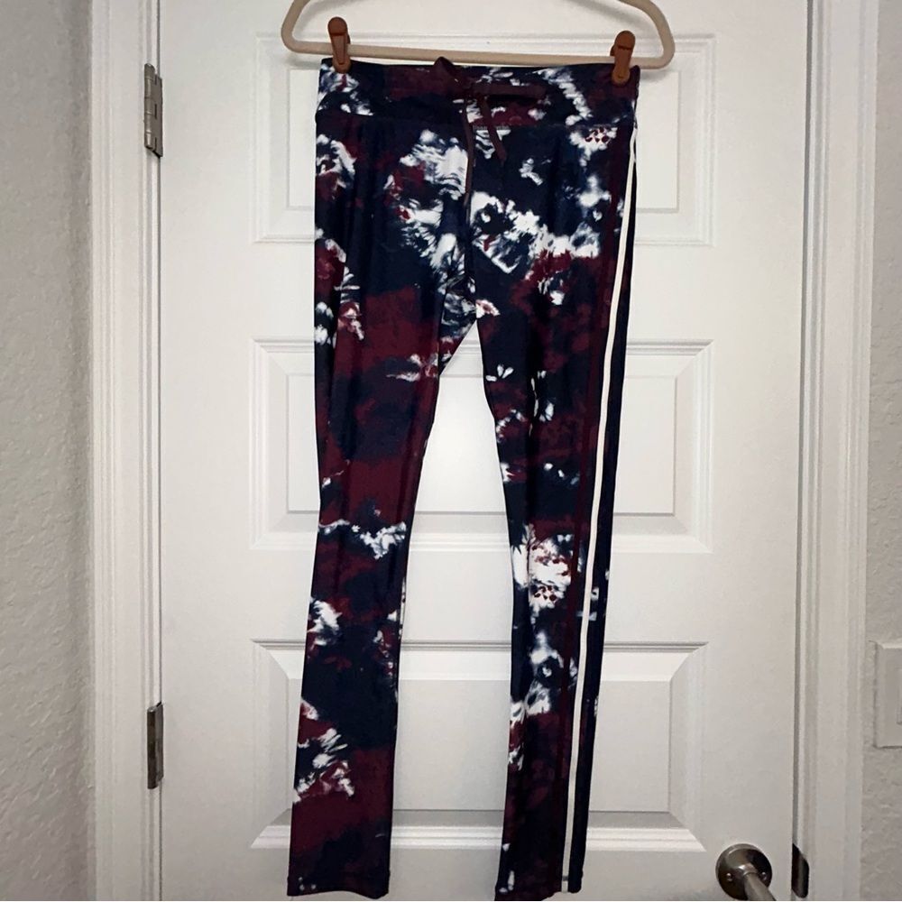 The Upside Pull On Drawstring Tie Dye Print Legging Pants